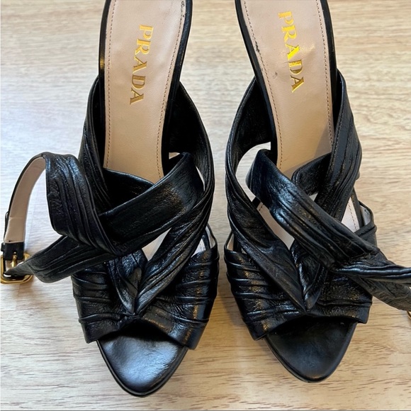 Prada ankle wrap heels - Picture 5 of 11